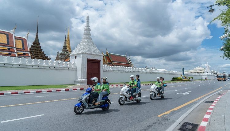 evRiderz launches ride-hailing services for WIN riders in Bangkok